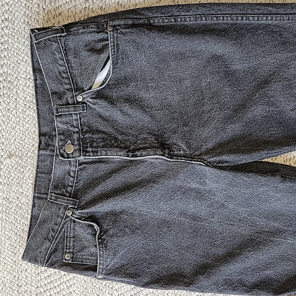 Vintage Dickies Branders Black Denim Jeans  36X30 🔥 Nice Fade - Picture 12 of 15